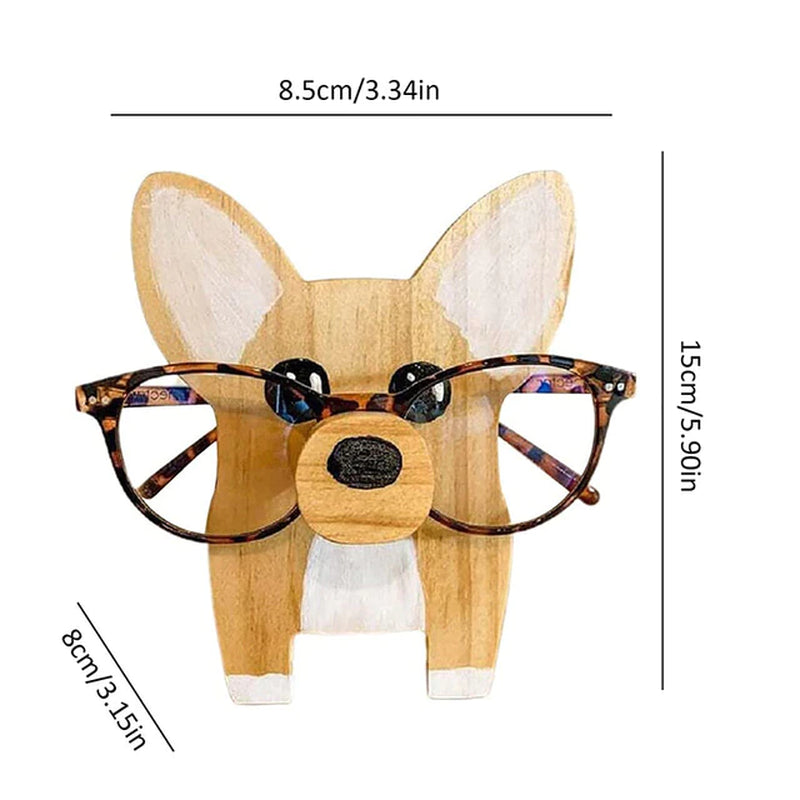 1 Pc Animal Glasses Rack Cute 3D Animal Wood Carvings Sunglass Display Rack Shelf Eyeglasses Show Stand Jewelry Holder Showcase