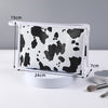 Cow Pattern Waterproof Handbag Makeup Bag Cosmetic Travel Bag