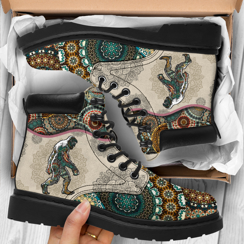 Big Foot - Vintage Mandala Asboot- Love All Season Boots