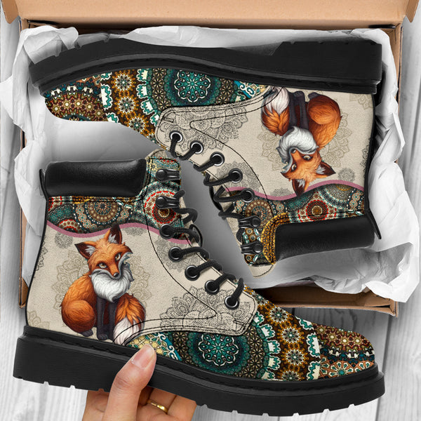 Fox - Vintage Mandala Asboot - Love All Season Boots