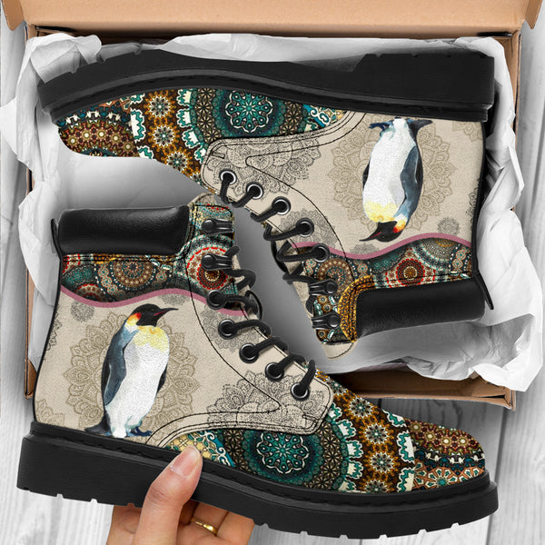 Penguin - Vintage Mandala Asboot Sky - Love All Season Boots