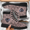 Siamese Cat Face Paisley Asboot - Lqt - Love All Season Boots