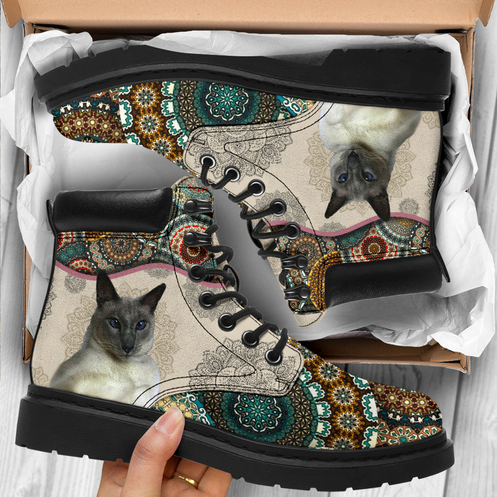 Cat - Vintage Mandala Asboot Sky Kd - Love All Season Boots