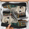 Siamese Cat - Vintage Mandala Asboot Sky - Love All Season Boots