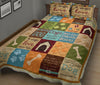 A Dogs Love QBS Quilt Bed Set Bedroom Decoration Twin/Queen/King Size Bedding