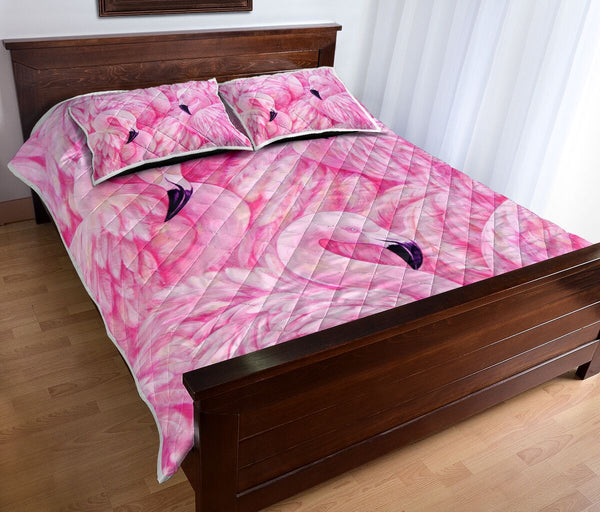 Flamingo Facade QBS Comfortable Quilt Bedding Set Bedroom Decoration Twin/Queen/King Size Bedding