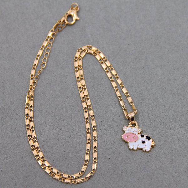 Cows Cattle Pendant Necklace