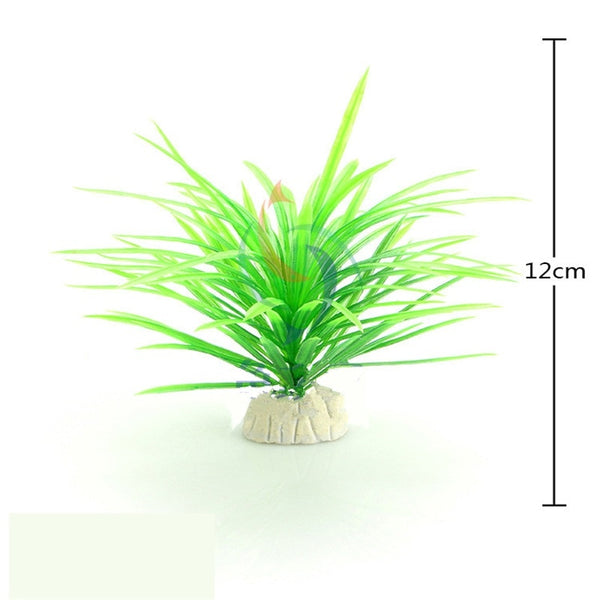 New 13cm Underwater Artificial Aquatic Plant Ornaments For Aquarium Fish Tank Green Water Grass Landscape Decoration