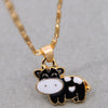 Cows Cattle Pendant Necklace