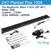 NICREW  32-74cm Planted Aquarium LED Lighting Lamp 110V-240V Automated Timer Dimmer Fish Tank Light for Aquarium