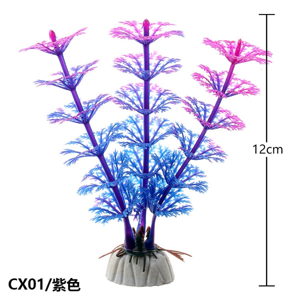 New 13cm Underwater Artificial Aquatic Plant Ornaments For Aquarium Fish Tank Green Water Grass Landscape Decoration