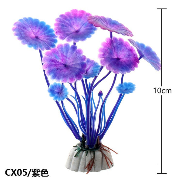 PVC Aquarium Decorative Simulation Artificial Daffodil Plant Environmental Protection Materials Aquarium Decorative Accessories