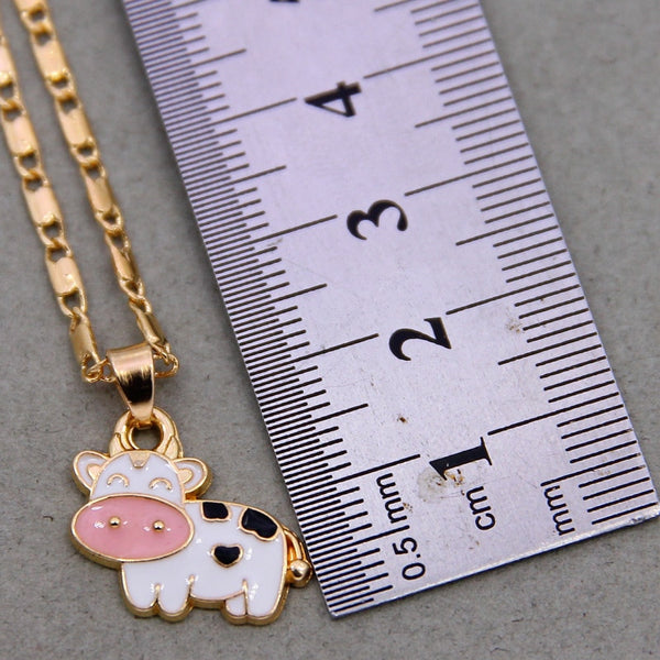 Cows Cattle Pendant Necklace