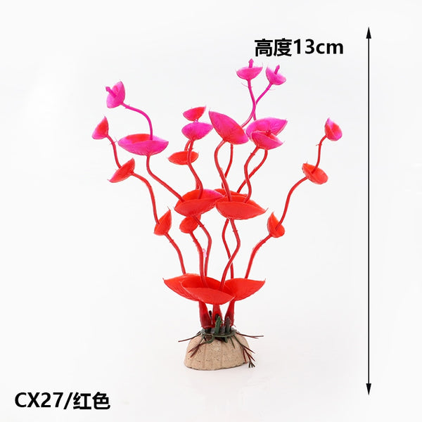 PVC Aquarium Decorative Simulation Artificial Daffodil Plant Environmental Protection Materials Aquarium Decorative Accessories