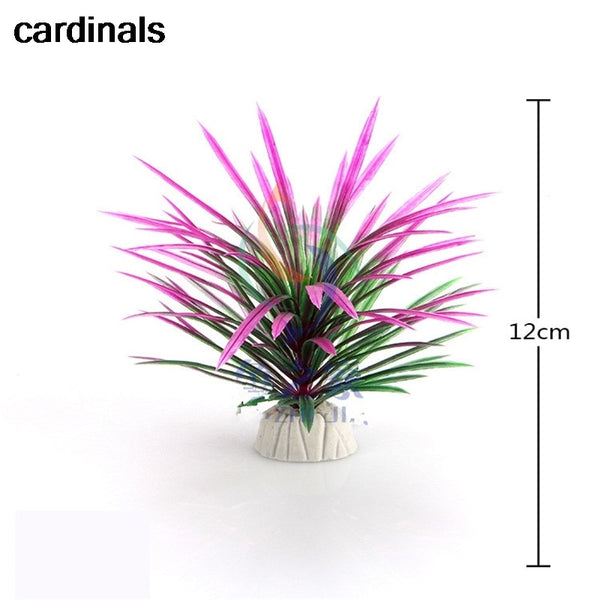 PVC Aquarium Decorative Simulation Artificial Daffodil Plant Environmental Protection Materials Aquarium Decorative Accessories