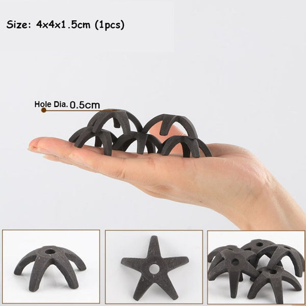 Ceramic Aquarium Decoration Fish Shrimps Shelter House Pottery Scorpion House Canister Simulation Stone Fish Tank Decor Great