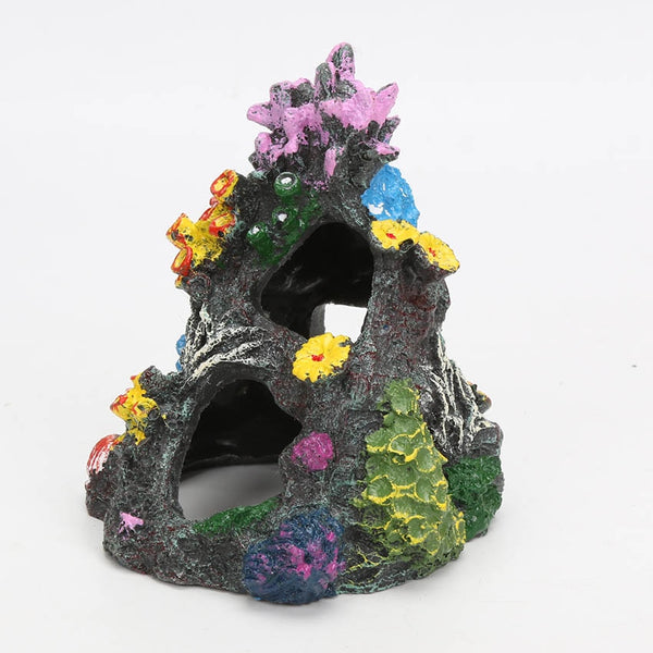 Aquarium decoration artificial  Coral Mountain Synthetic Resin Coral Dazzling Stone for Aquarium Decoration for Fish Tank