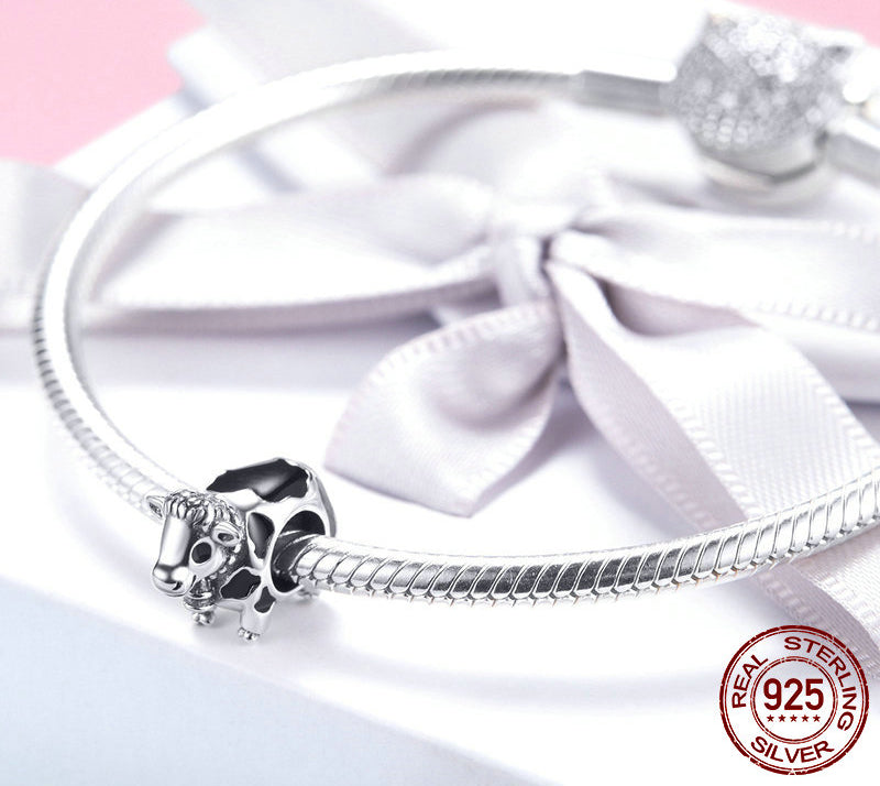 Animal Cute Cattle Cow Charms