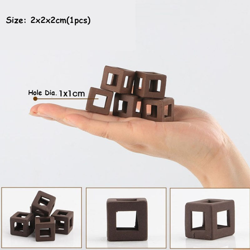 Ceramic Aquarium Decoration Fish Shrimps Shelter House Pottery Scorpion House Canister Simulation Stone Fish Tank Decor Great