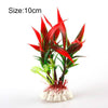 Artificial Aquarium Plant Decoration Fish Tank Submersible Flower Grass Ornament Decor For Aquarium Underwater Plant 10-30cm