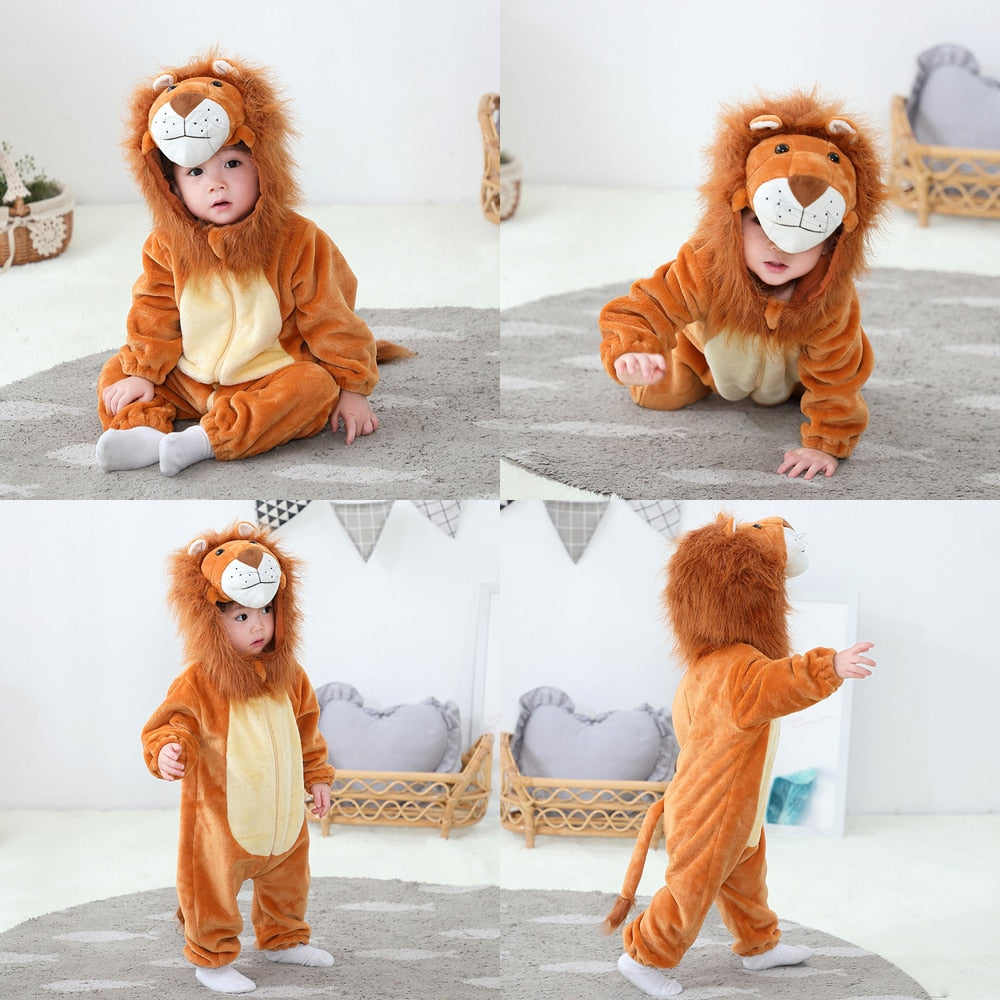 Costumes Baby Boys Girls Kigurumi Cartoon Animal