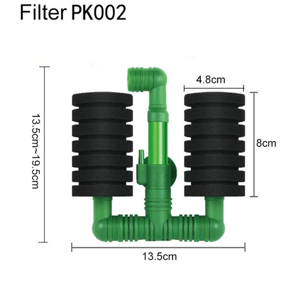 Aquarium Filter for Aquarium Fish Tank Air Pump Skimmer Biochemical Sponge Filter Aquarium Bio Filter Filtro Aquario Practical