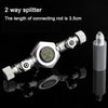 Stainless Steel Multi Way Aquarium CO2 Splitter Distributor Check Valve Solenoid Valve CO2 Regulator Rector Fish Tank Accessory