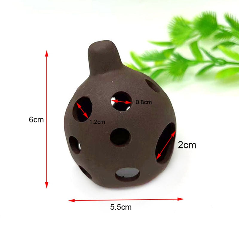 Ceramic Aquarium Decoration Fish Shrimps Shelter House Pottery Scorpion House Canister Simulation Stone Fish Tank Decor Great