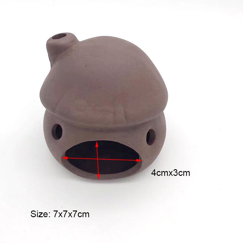 Ceramic Aquarium Decoration Fish Shrimps Shelter House Pottery Scorpion House Canister Simulation Stone Fish Tank Decor Great