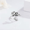 New Cow Ring Exquisite Cute Animal Silver