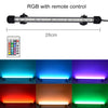 Aquarium Light LED Waterproof Fish Tank Lamp Underwater Submersible RGB Fish Lighting Aquarium Decor Plant 19-49CM 110v 220V