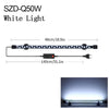 18-54CM Aquarium Light Fish Tank Submersible Light Lamp  Waterproof Underwater LED Lights Aquarium Lighting