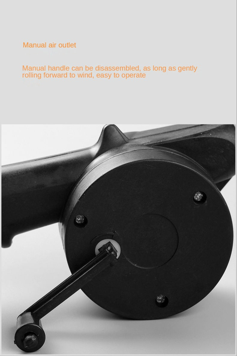 Hand Blower Household Hand Portable Barbecue Blower Small Hair Dryer Outdoor Barbecue Accessories Tools