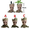 3 style PVC Cute Cartoon Tree Man Aquarium Ornament Fish Tank Cave Stone Decoration Plant Flower Pot Bonsai Garden Home Decor