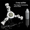 Stainless Steel Multi Way Aquarium CO2 Splitter Distributor Check Valve Solenoid Valve CO2 Regulator Rector Fish Tank Accessory