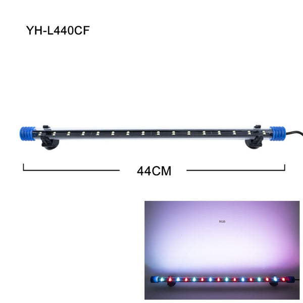 LED Aquarium Light Waterproof Fish Tank Light Aquatic Plant Light Submersible Underwater Clip Lamp Aquatic Decor