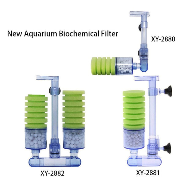 Aquarium Filter for Aquarium Fish Tank Air Pump Skimmer Biochemical Sponge Filter Aquarium Bio Filter Filtro Aquario Practical