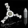 Stainless Steel Multi Way Aquarium CO2 Splitter Distributor Check Valve Solenoid Valve CO2 Regulator Rector Fish Tank Accessory