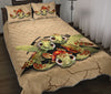 Turtle Broken Soil QBS Comfortable Quilt Bedding Set Bedroom Twin/Queen/King Size Bedding Decoration