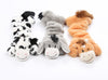 Dog Plush Chew Toy Cute Animal Shape Body Stretchable