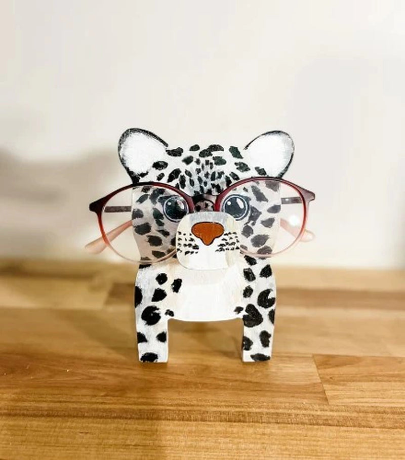 1 Pc Animal Glasses Rack Cute 3D Animal Wood Carvings Sunglass Display Rack Shelf Eyeglasses Show Stand Jewelry Holder Showcase