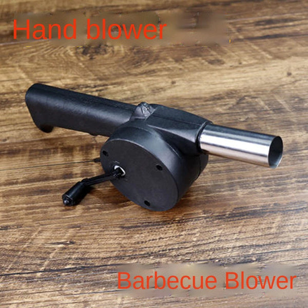 Hand Blower Household Hand Portable Barbecue Blower Small Hair Dryer Outdoor Barbecue Accessories Tools