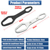 8-22Mm Universal Torx Wrench Board Adjustable Double-Head Torx Spanner Self-Tightening Glasses Wrench Multi-Purpose Hand Tools