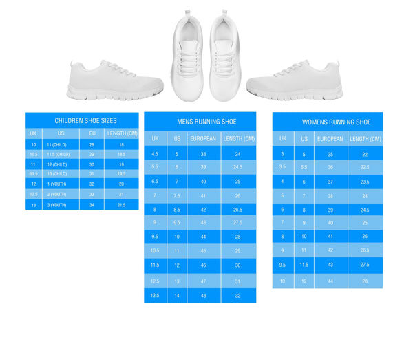 Teacher Abc Blue Sole Black Sneakers, Running Shoes, Shoes For Women, Shoes For Men, Custom - Love Sneakers