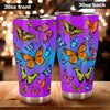 Butterfly Tumbler - Butterfly Stainless Steel Tumbler