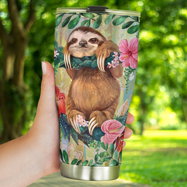 Sloth Tumbler - Love Sloth Stainless Steel Tumbler