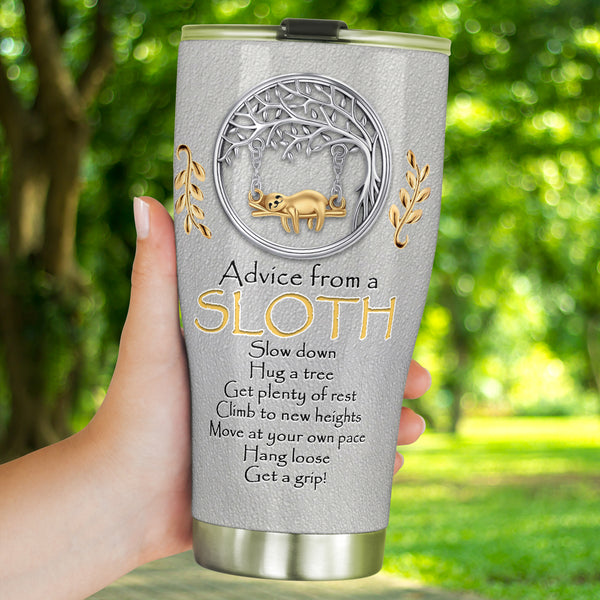 Sloth Tumbler - Love Sloth Stainless Steel Tumbler