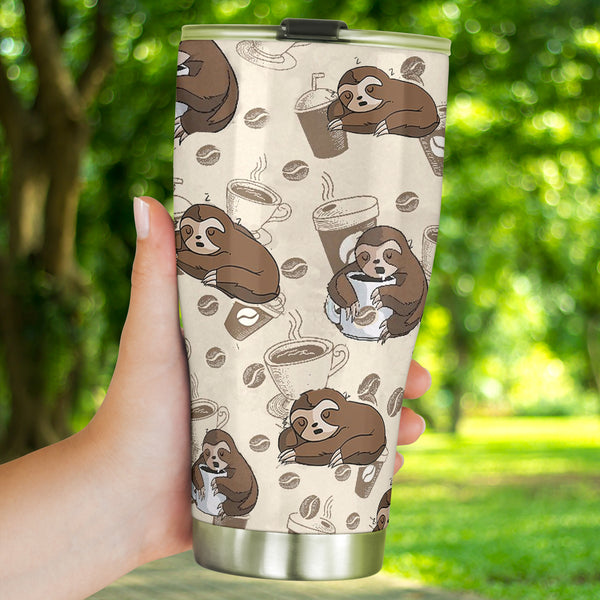 Sloth Tumbler - Love Sloth Stainless Steel Tumbler