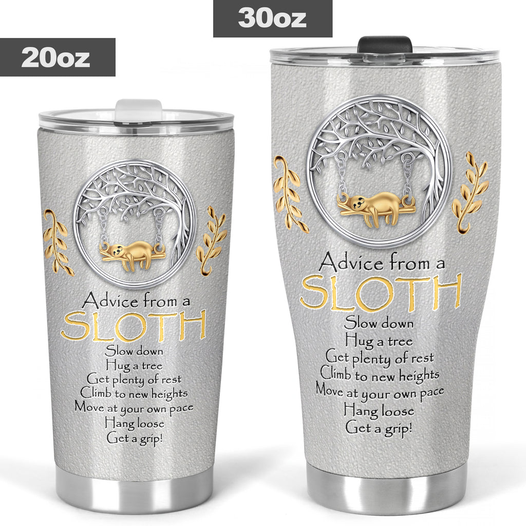 Sloth Tumbler - Love Sloth Stainless Steel Tumbler
