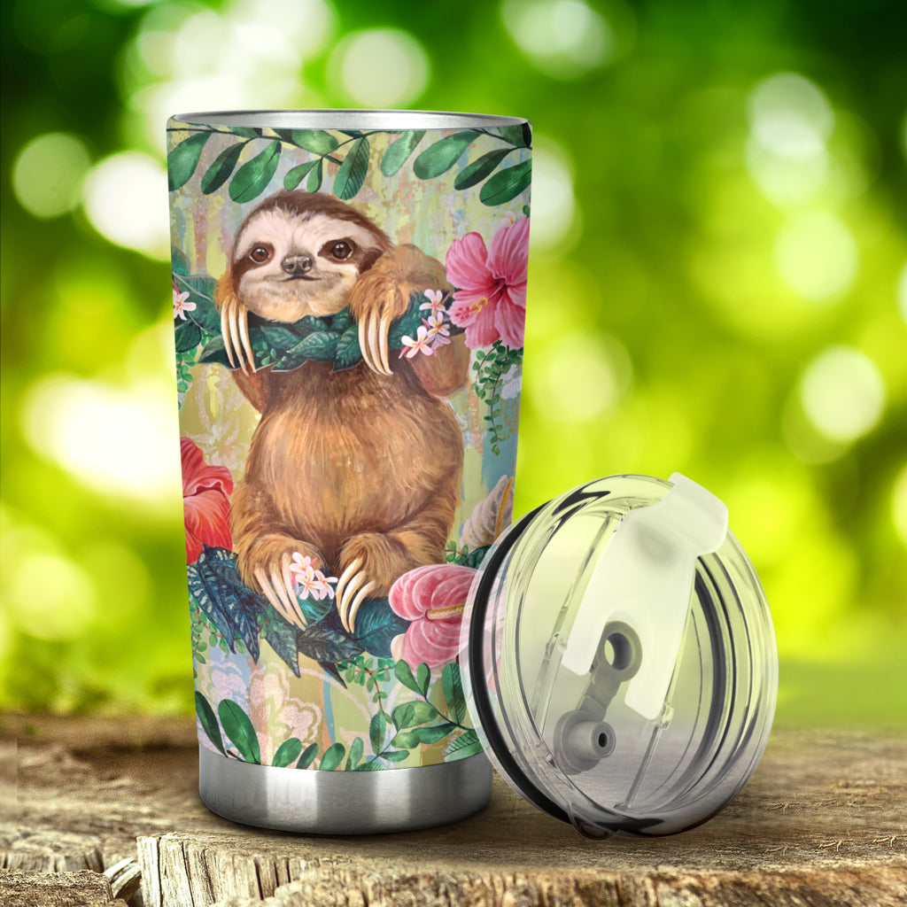 Sloth Tumbler - Love Sloth Stainless Steel Tumbler